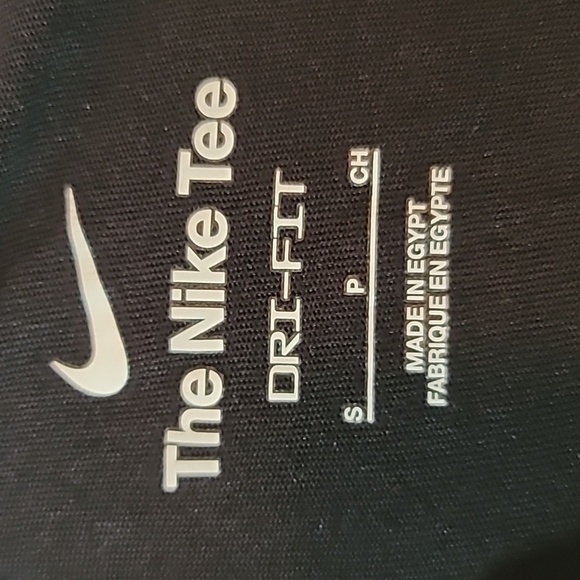 Nike Dri-Fit "Just Do It" Men Basketball T-Shirt Black DR7639-010 Size Small - Picture 10 of 10